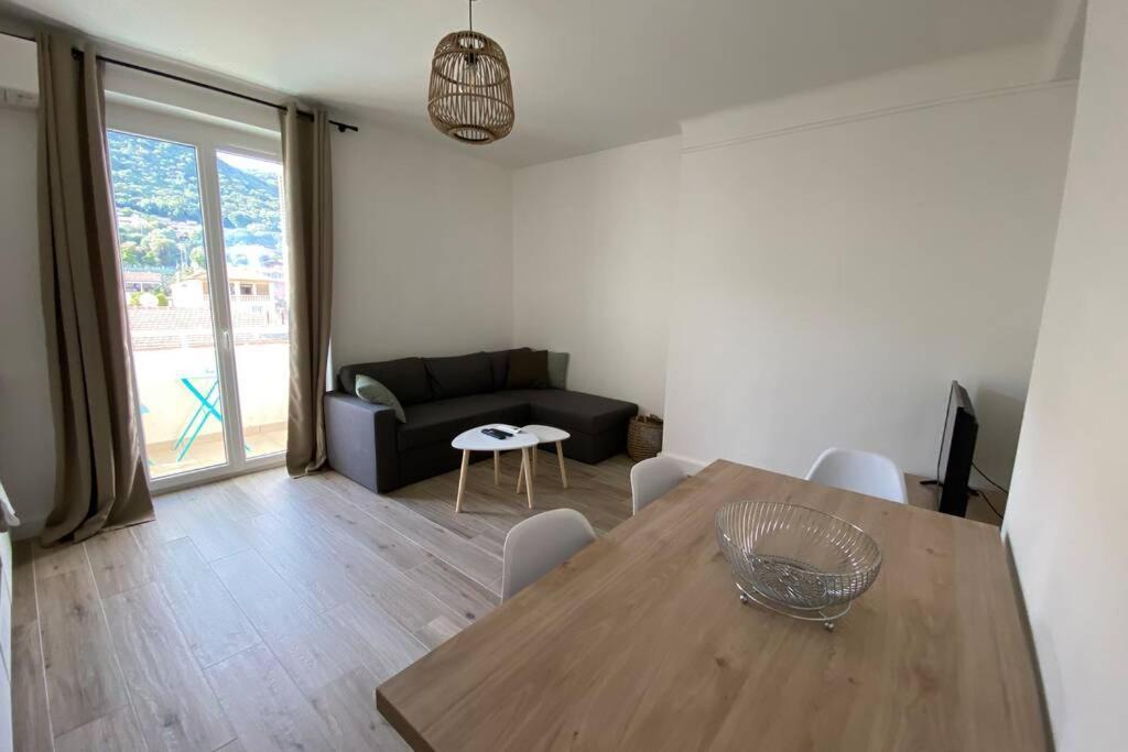 Ajaccio Magnifique T2 Neuf 40M2 Avec Balcon Au Trottel 4 Couchages Wifi Clim Parking Plage A Pieds 100M Exteriör bild