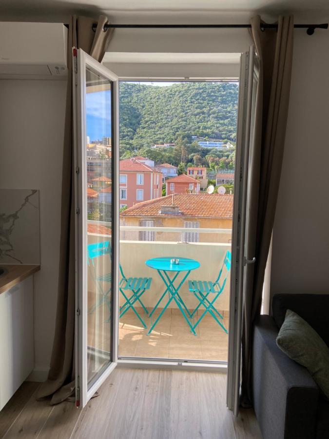 Ajaccio Magnifique T2 Neuf 40M2 Avec Balcon Au Trottel 4 Couchages Wifi Clim Parking Plage A Pieds 100M Exteriör bild
