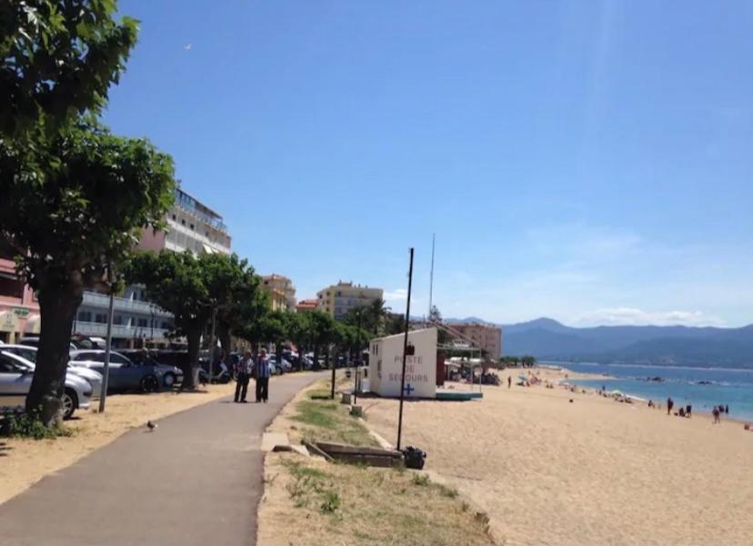 Ajaccio Magnifique T2 Neuf 40M2 Avec Balcon Au Trottel 4 Couchages Wifi Clim Parking Plage A Pieds 100M Exteriör bild