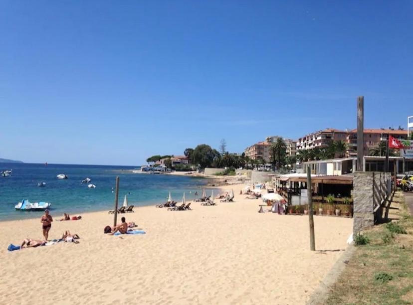 Ajaccio Magnifique T2 Neuf 40M2 Avec Balcon Au Trottel 4 Couchages Wifi Clim Parking Plage A Pieds 100M Exteriör bild